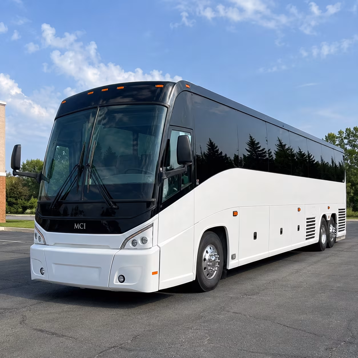 56 passenger charter bus
