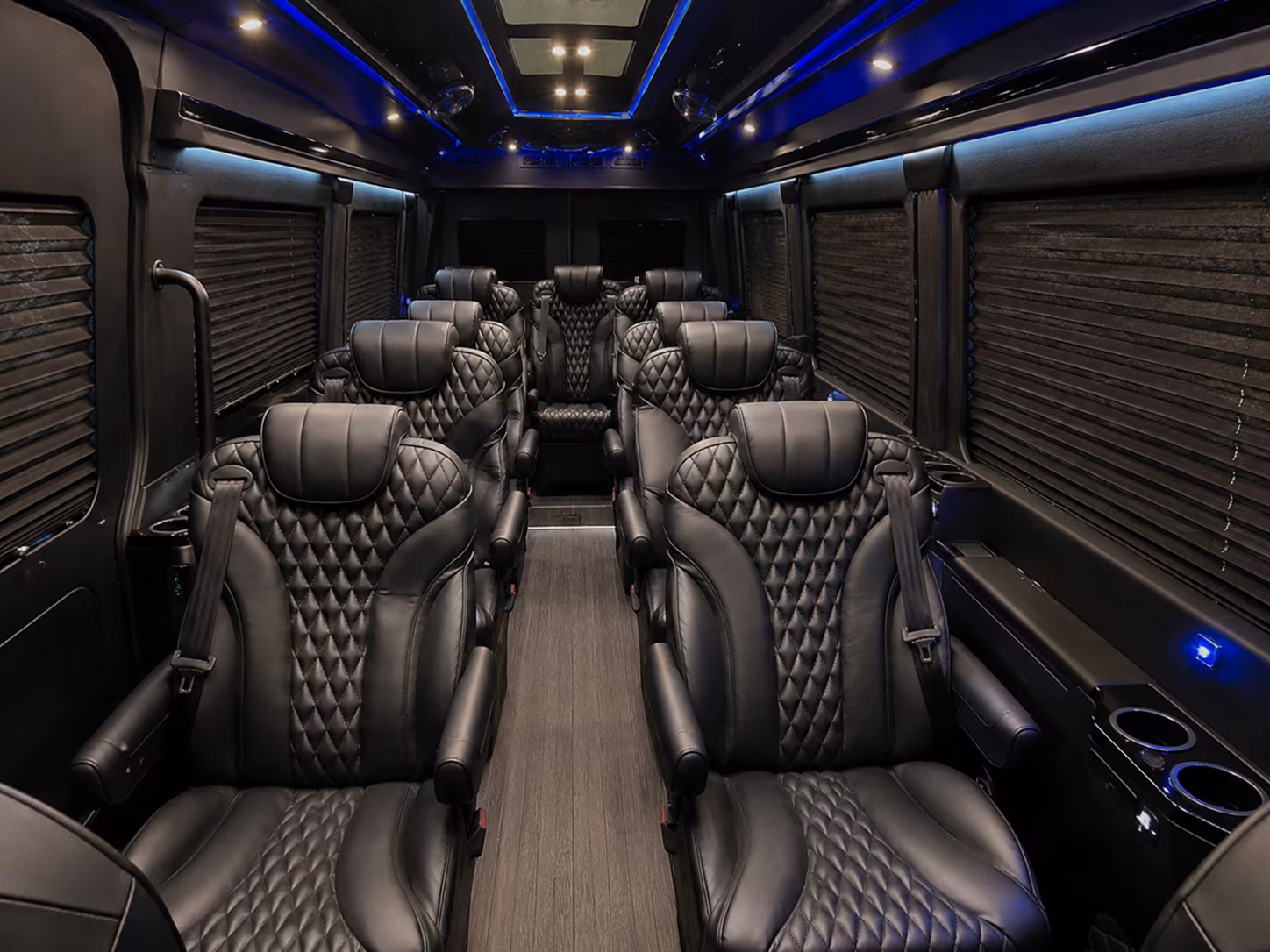 san marcos concert transportation onboard seating