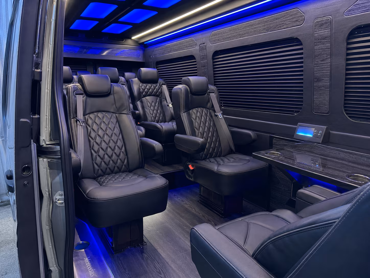 sprinter van transportation for groups and events across san marcos